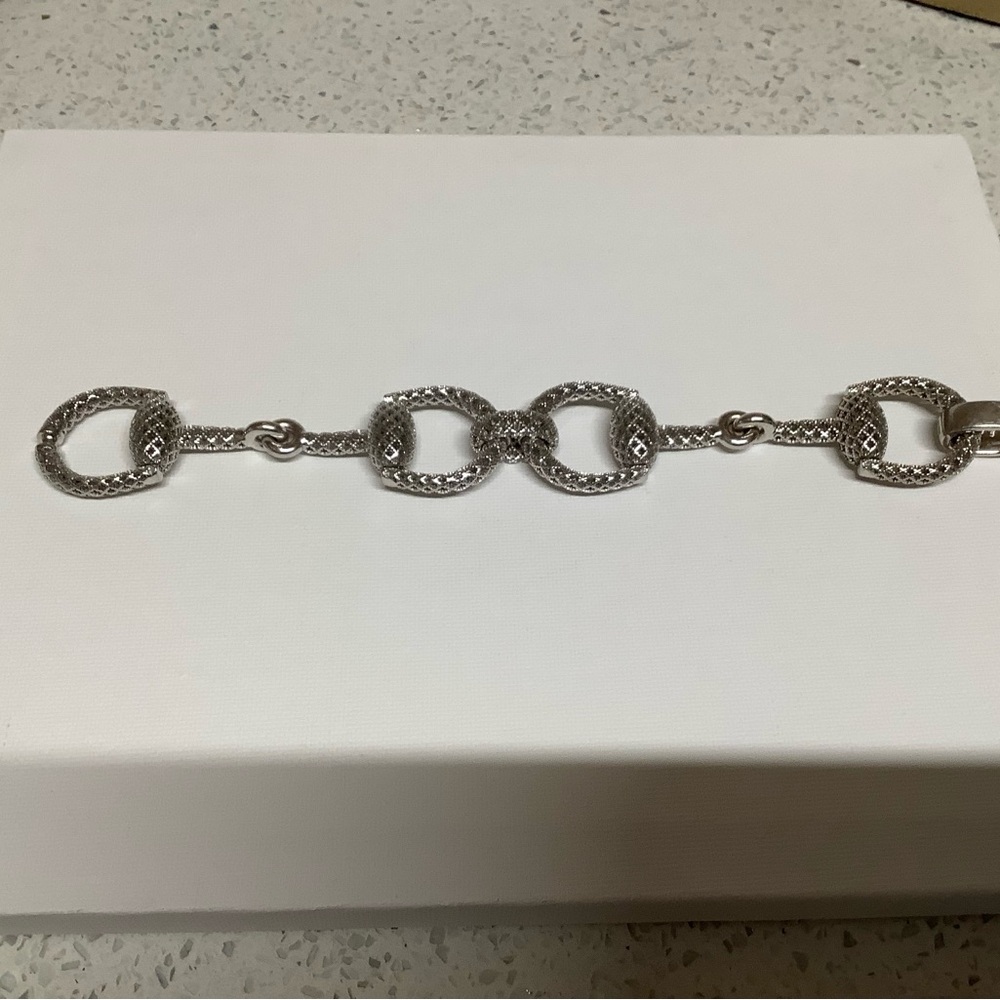 Gucci Silver Chain Bracelet